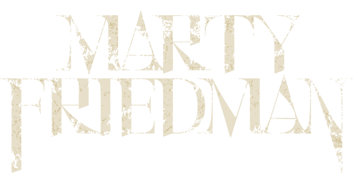 Marty Friedman Logo Rock Cellar Magazine Marty Friedman Shares